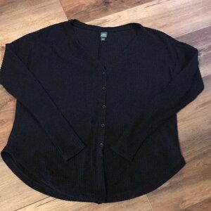3/$15 Wild Fable Black Waffle Knit Top